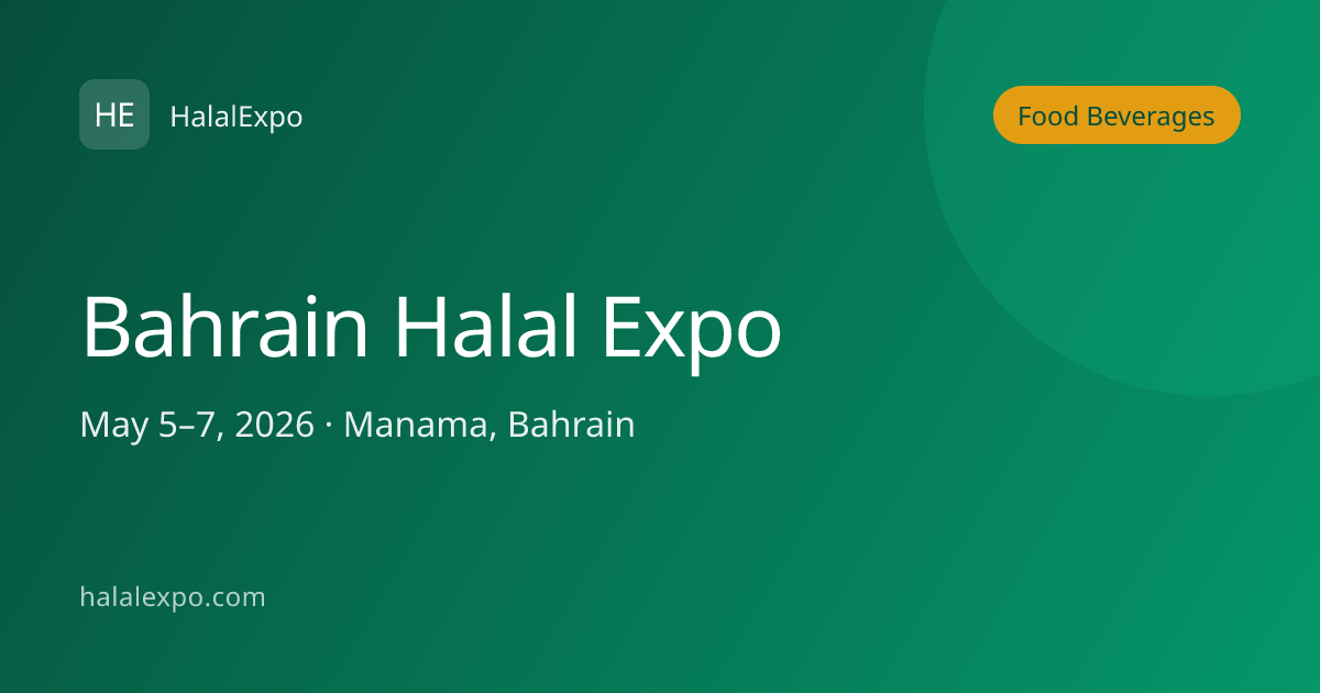 Bahrain Halal Expo
