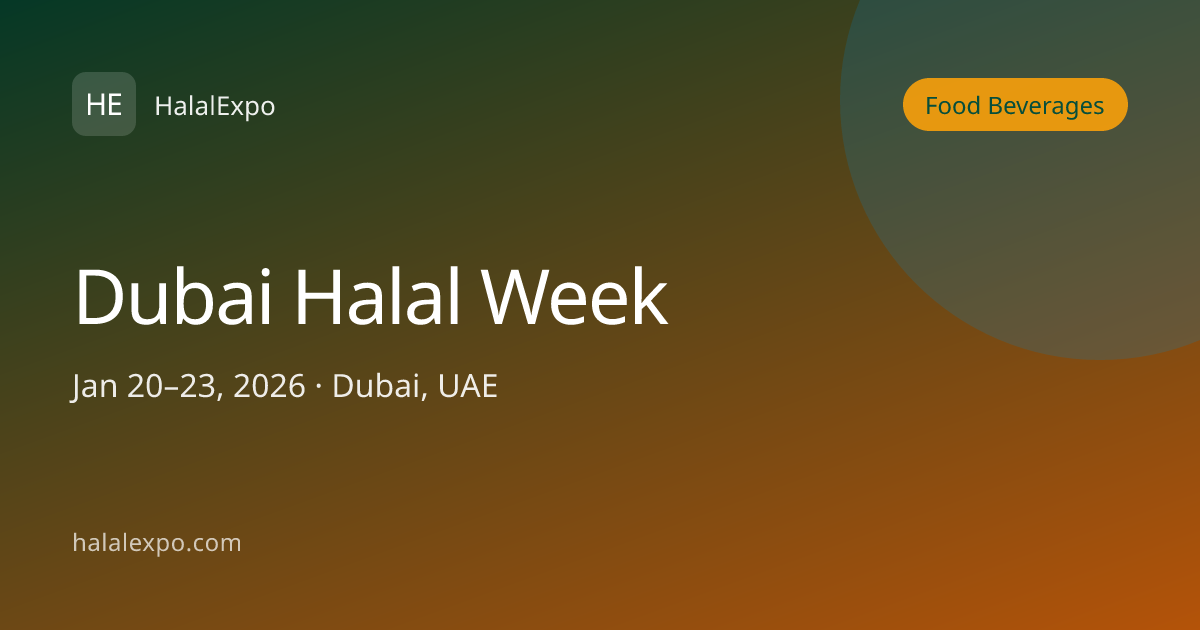 Dubai Halal Week
