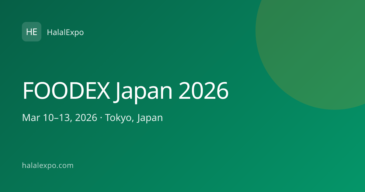 FOODEX Japan 2026
