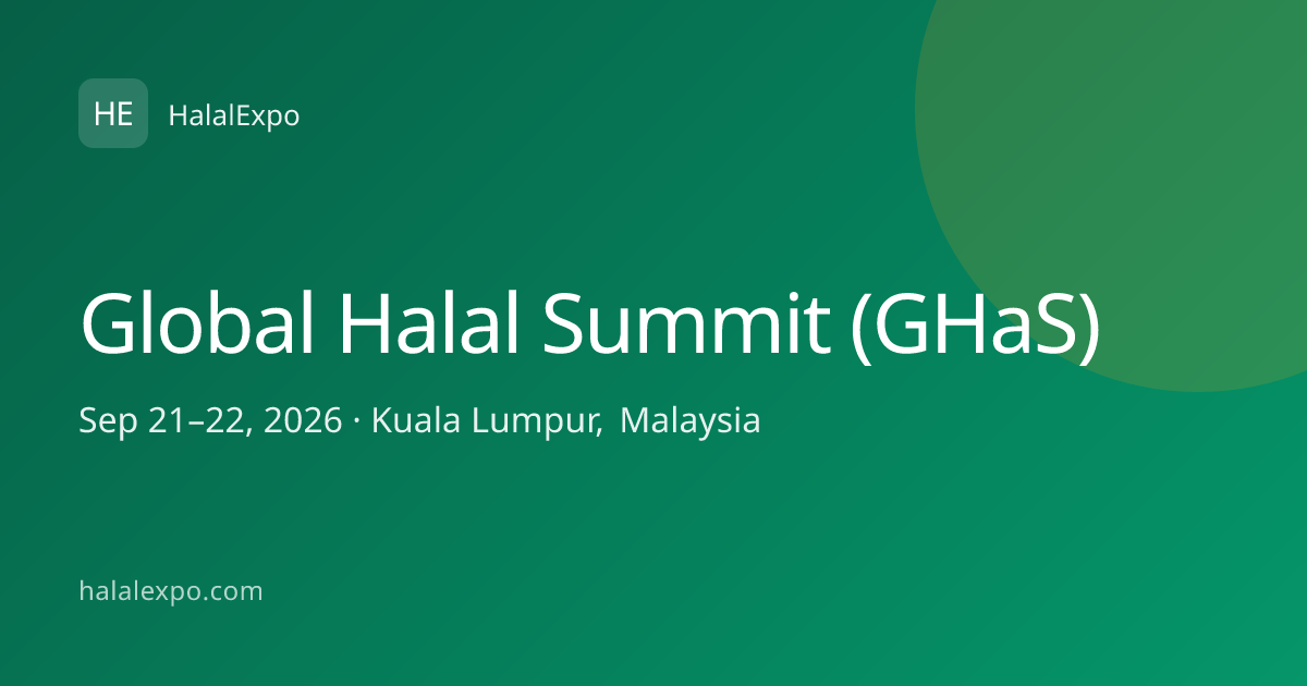 Global Halal Summit (GHaS)