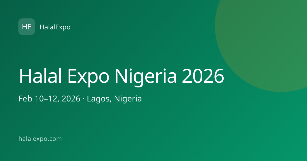 Halal Expo Nigeria 2026