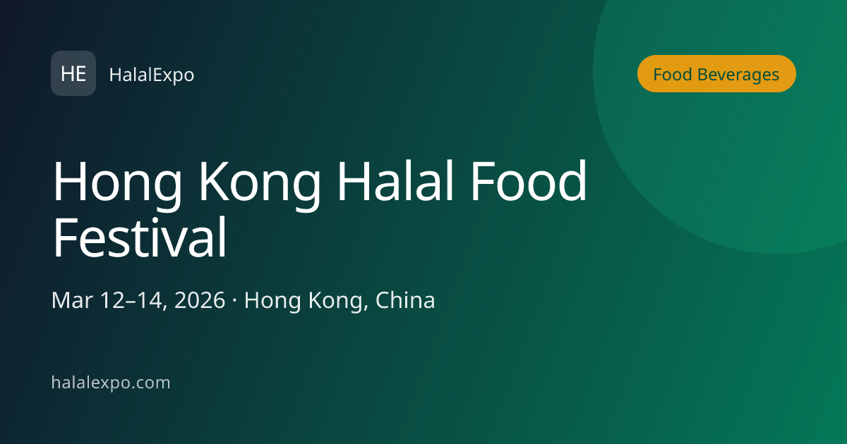 Hong Kong Halal Food Festival