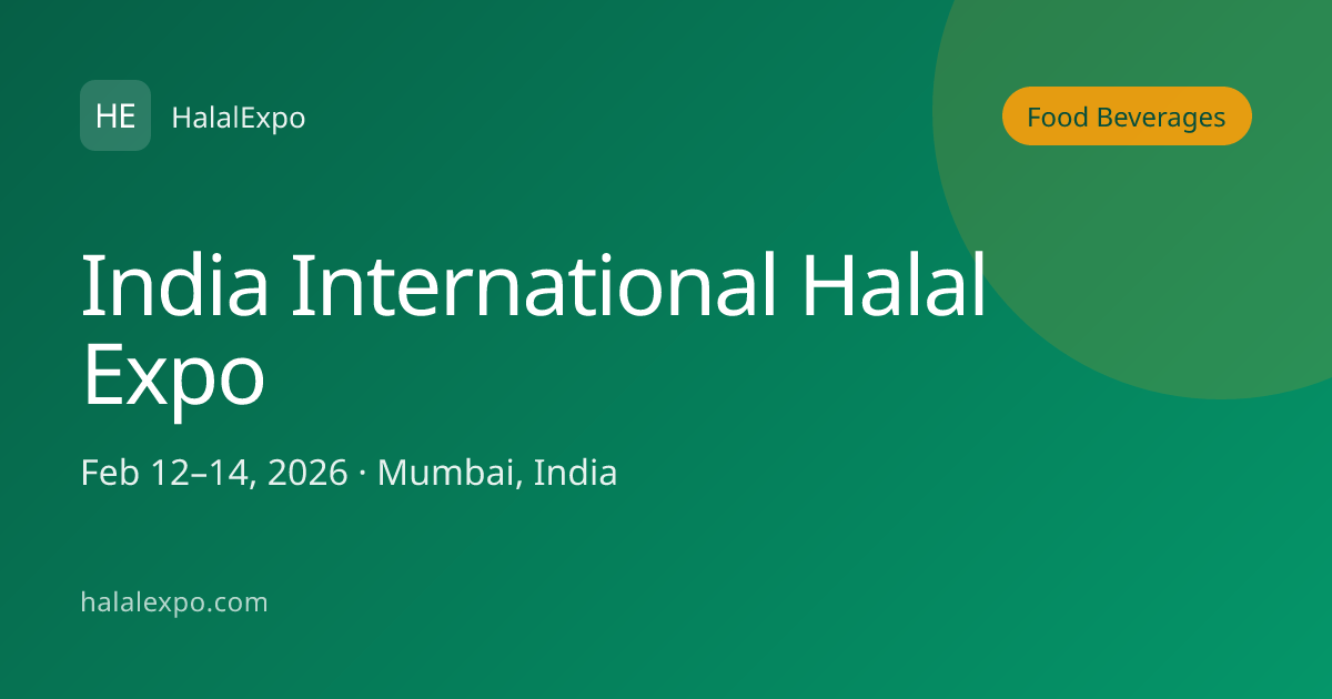 India International Halal Expo
