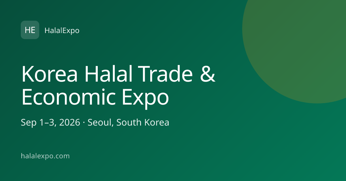 Korea Halal Trade & Economic Expo