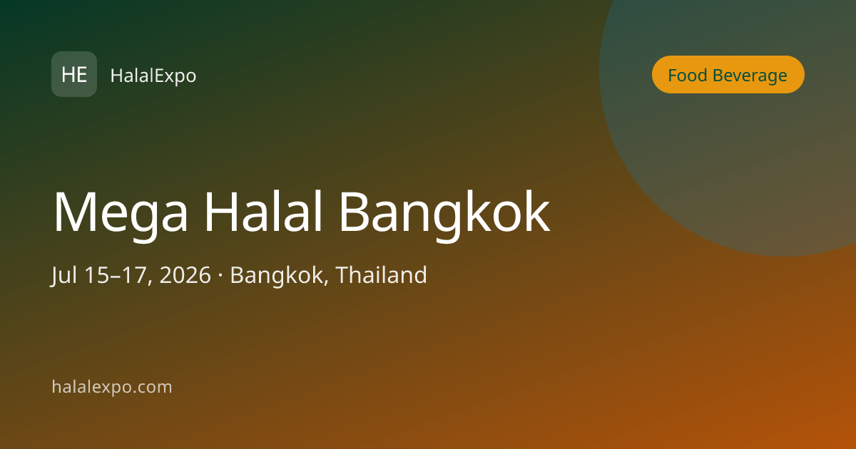Mega Halal Bangkok