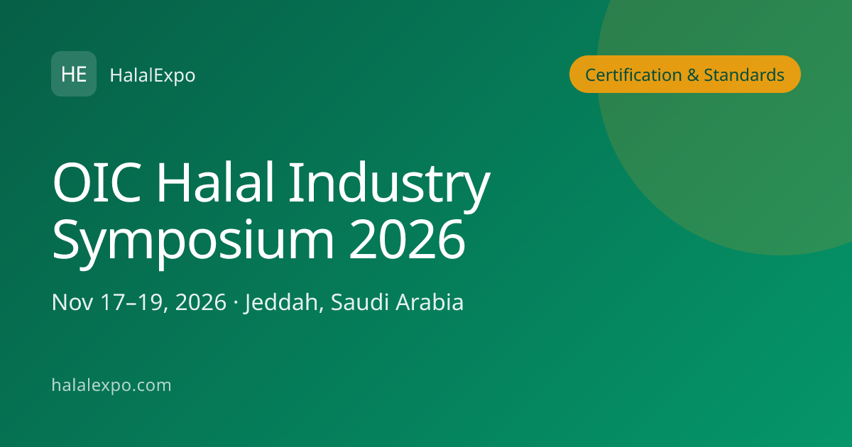 OIC Halal Industry Symposium 2026