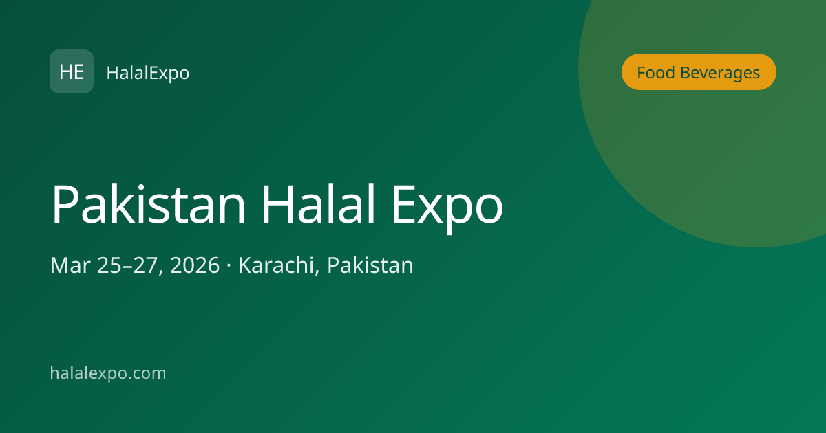 Pakistan Halal Expo