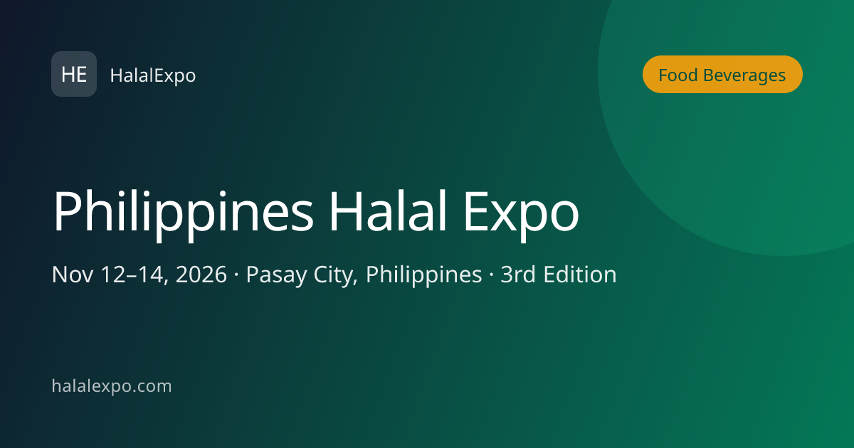 Philippines Halal Expo