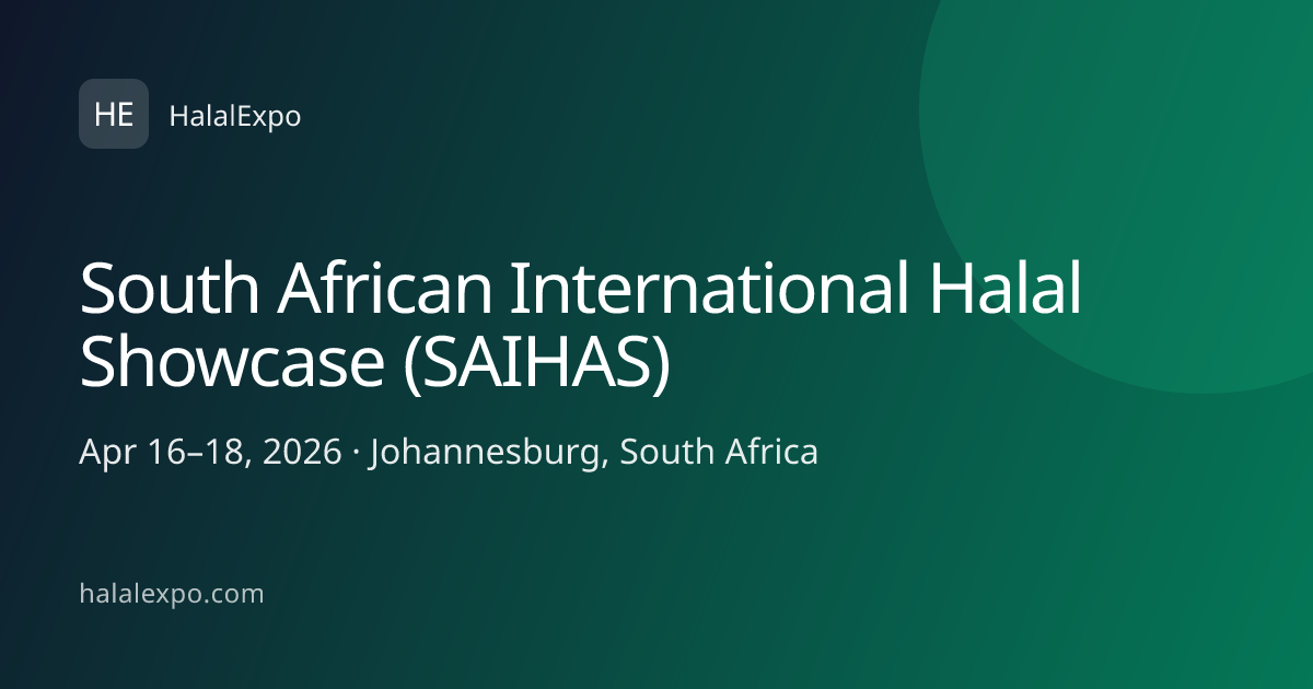 South African International Halal Showcase (SAIHAS)