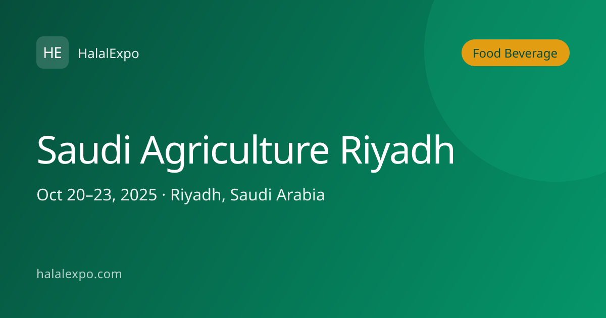 Saudi Agriculture Riyadh