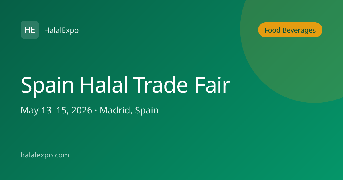 Spain Halal Trade Fair