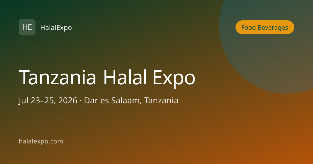 Tanzania Halal Expo