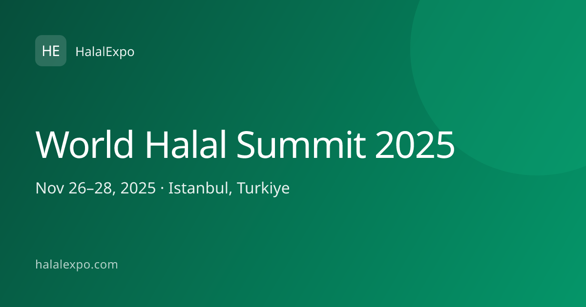 World Halal Summit 2025