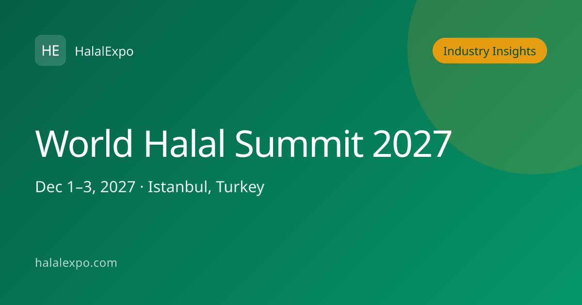 World Halal Summit 2027
